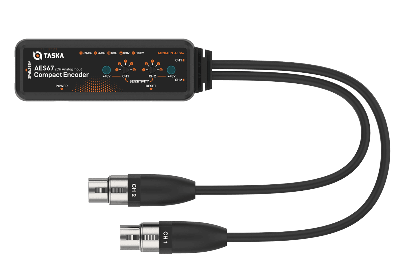 Official Taska AC20AEN-AES67 product view 1