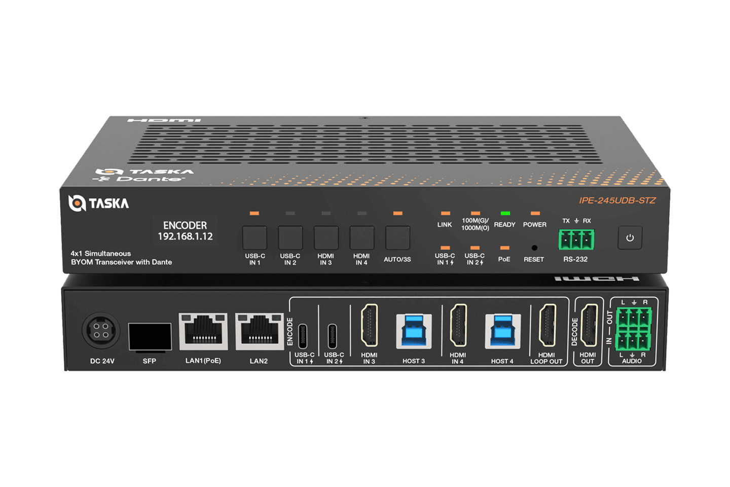 Official Taska IPE-245UDB-STZ front and rear product views